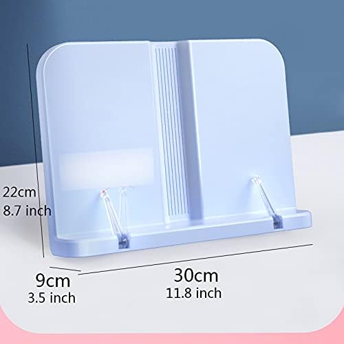 XIAOSAKU Adjustable Book Stand for Reading Kitchen and Office Use