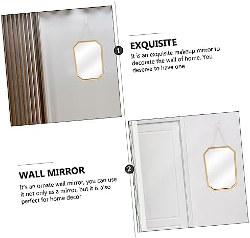 Wakauto Decorative Wall Mirror for Bedroom and Bathroom