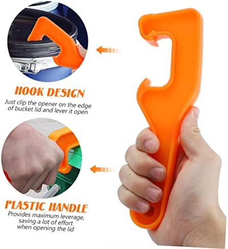 10pcs Plastic Decapper Paint Bucket Lid Opener Tool