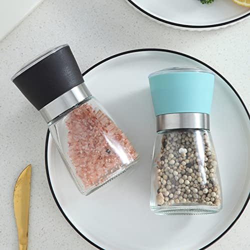 LTLWSH Salt and Pepper Grinder Set with Adjustable Coarseness