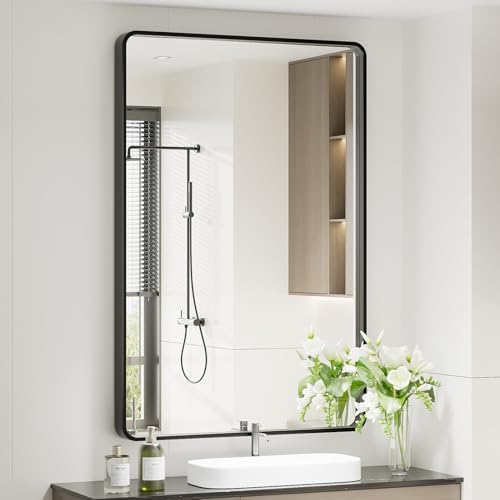 Suiforlun 24X36in Wall Mounted Shatterproof Mirror