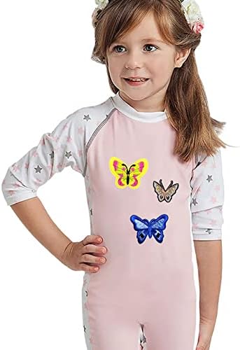 HinchJone 16 Pcs Embroidered Butterfly Applique Patches DIY Accessories for Clothes Bags Jeans