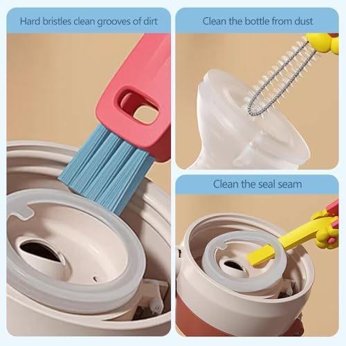 3 in 1 Cup Lid Cleaning Brush Set