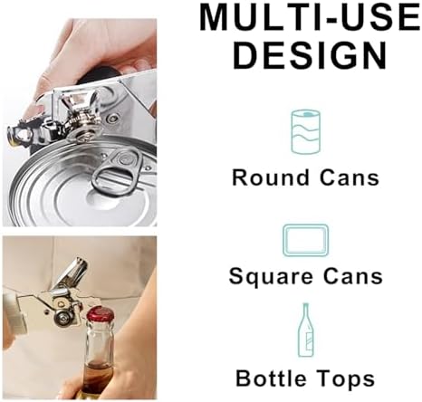 Scimaker 2 in 1 Safety Can Opener and Bottle Opener