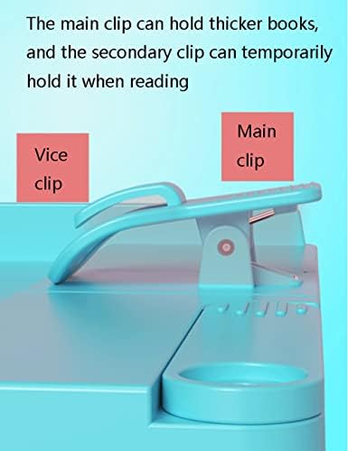 Adjustable Foldable Plastic Book Stand for Kitchen Reading