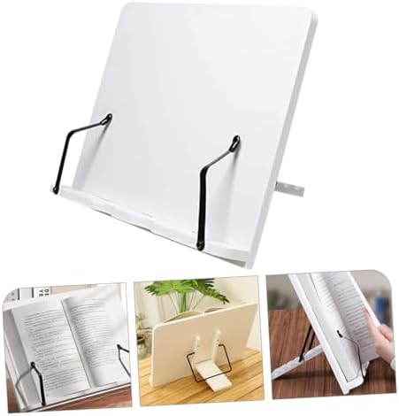 Adjustable Wooden Book Stand for Reading and Display
