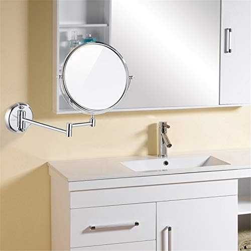 Chrome Double Sided Makeup Mirror with 5X Magnification