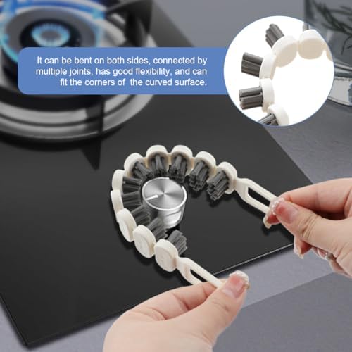 Equivira 3 Pcs Crevice Cleaning Brush Set