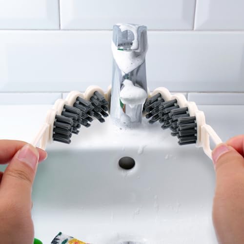 4PCS Bendable Cleaning Brush for Kitchen and More