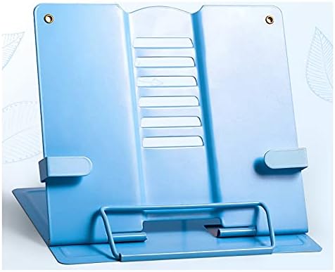 XIAOSAKU Adjustable Foldable Book Stand for Kitchen and Office