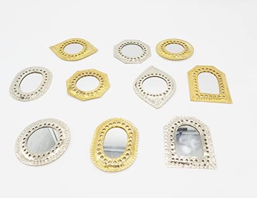 Set of 5 Handcrafted Mirrors for Home Decor
