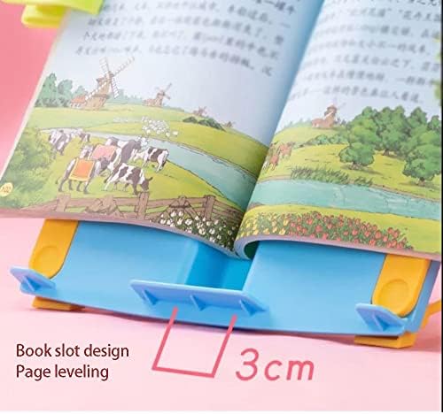 Adjustable Book Stand for Cookbooks and Tablets