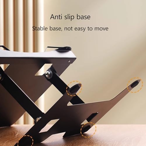 ZDOYUN Creative Metal Cookbook Stand with Adjustable Holder