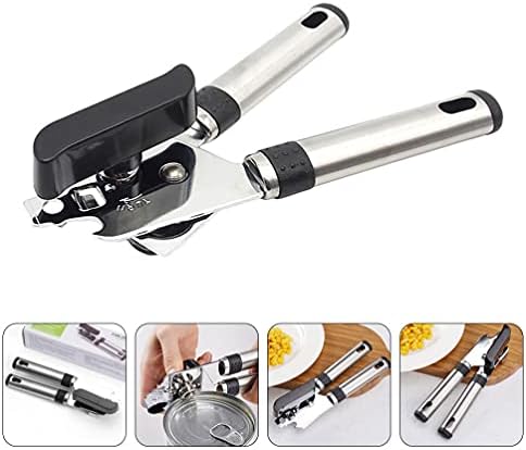 Hemoton Manual Can Opener with Wine Corkscrew
