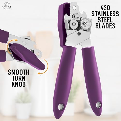 Zulay Kitchen Can Opener - Durable Stainless Steel