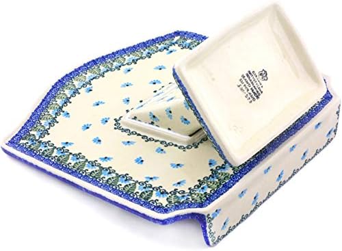 Polish Pottery 953-inch Book Stand with Certificate of Authenticity