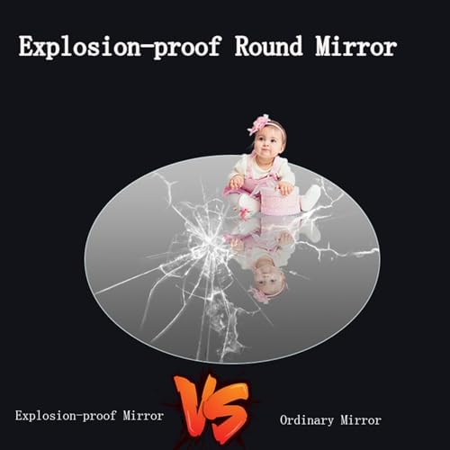 TZUFA Frameless Round Wall Mirror 30cm-70cm