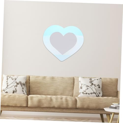Vaguelly Heart Shaped Wall Mirror Decor