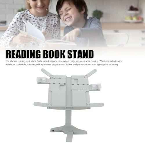Adjustable Book Holder for Students and Children Foldable Reading Stand Matcha Green