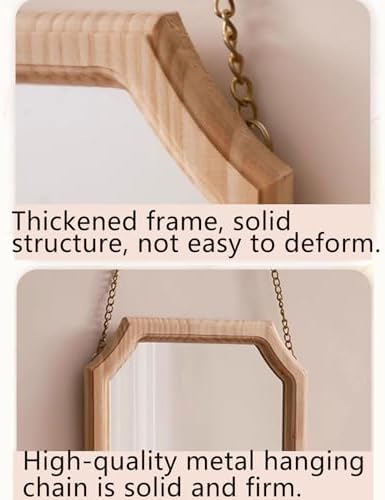 Vintage Rectangular Bathroom Mirror 345x19CM Wall Mounted Vanity Mirror