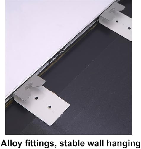 TZUFA Modern Rectangle Wall Mirror 40x60cm Silver