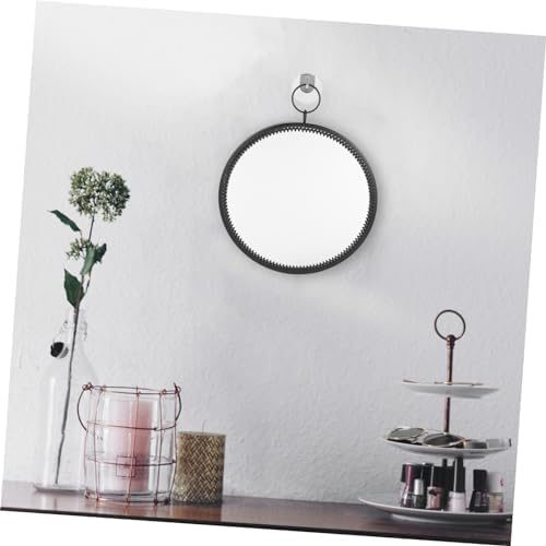 Cabilock Round Wall Mounted Bathroom Mirror with Frame