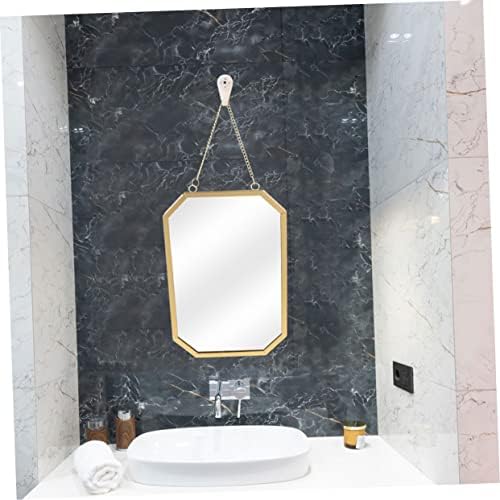 Holibanna Full Size Black Hanging Wall Mirror