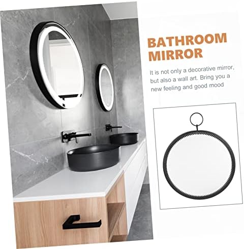 Holibanna Hanging Round Makeup Mirror Wall Decor 1