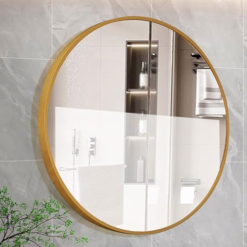 Stylish Wall Mounted Bathroom Mirror with Aluminium Frame