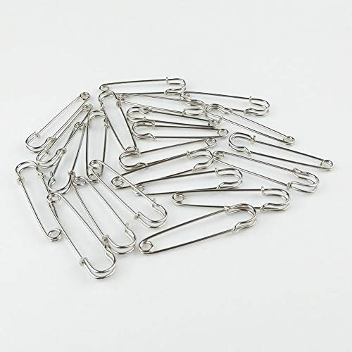 YiwerDer Extra Large Safety Pins 22PCS 3Inch Heavy Duty