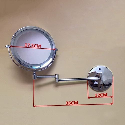 Bleslin Wall-Mounted Makeup Mirror with LED Light