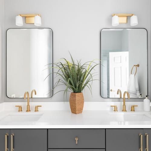 AiStarlink 24x36 Inch Black Rectangular Wall Mirror