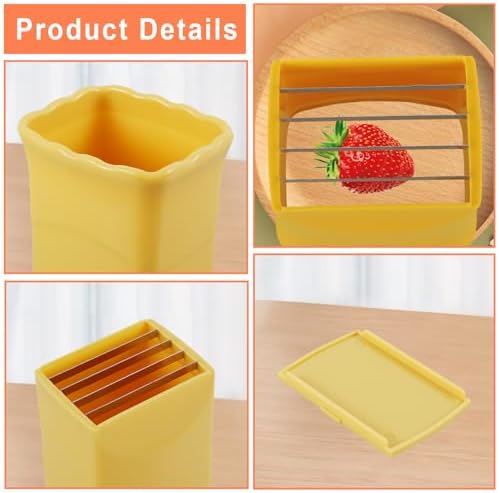 FALESOUL 3Pcs Cup Slicer with Gap Cleaning Brushes