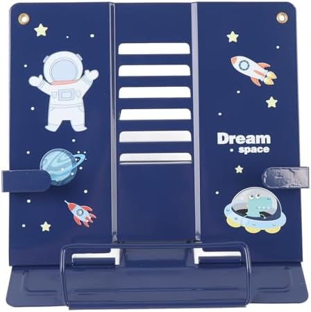 Dpofirs Foldable Book Stand for Reading and Desk Use