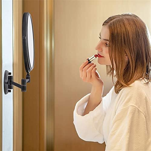 8 Wall Mounted Double-Sided Magnifying Makeup Vanity Mirror with 3X Magnification