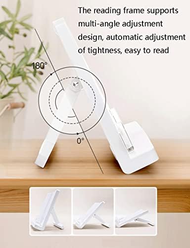 Adjustable Book Holder for Reading Portable Folding Kitchen Stand Pink Blue 106 Inches