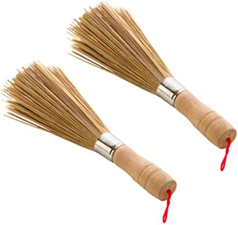 Bamboo Pot Cleaning Brush for Pans Kitchen Stoves