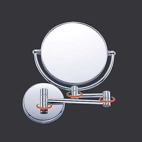 Bleslin 8 Inch Double Sided Cosmetic Vanity Mirror with 3X Magnification