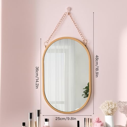 FLIPP Decorative Wall Mirror with Chain