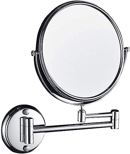 Bleslin 8-inch Wall-Mounted Makeup Mirror with 3X Magnification