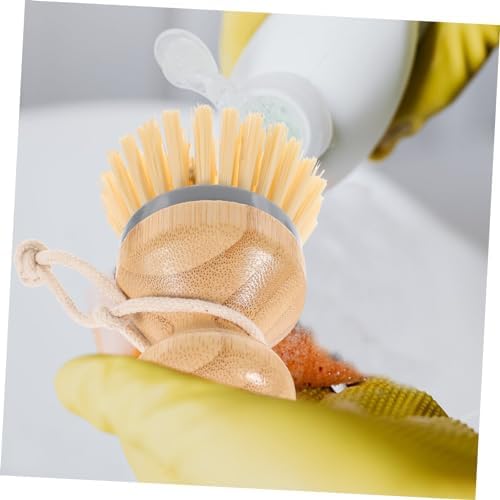 Garneck Dish Scrubber Brush for Kitchen Cleaning