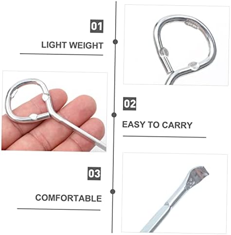 jojofuny 2pcs Adjustable Can Opener with Lid Lifter Tool