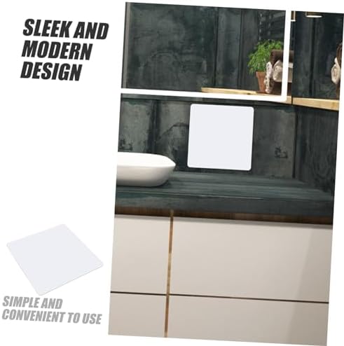 RORPOIR Acrylic Mirror Sheet Adhesive 30x30cm 1
