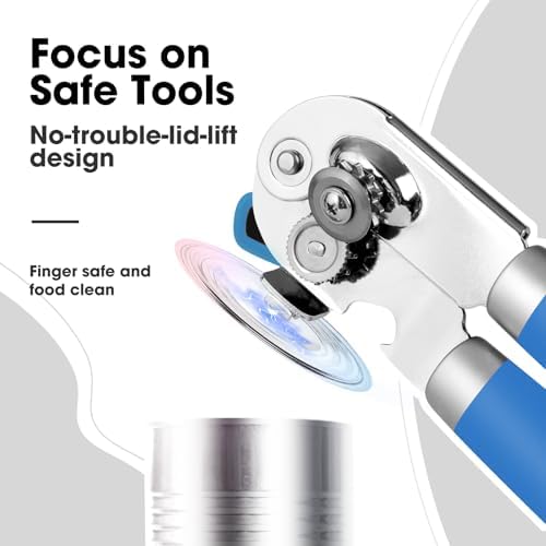 Beneno Manual Can Opener with Magnet and Bottle Opener
