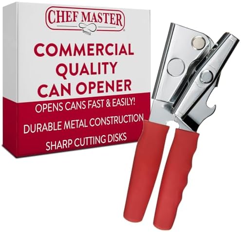 Chef Master Heavy-Duty Manual Can Opener - 90226
