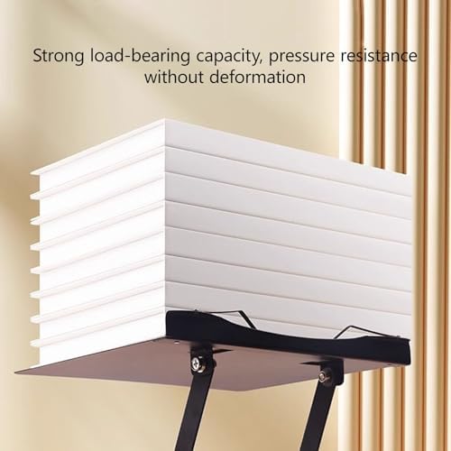 ZDOYUN Creative Metal Cookbook Stand with Adjustable Holder