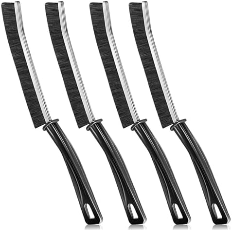 4-Piece Gap Cleaning Brush for Bathrooms Kitchen Windows