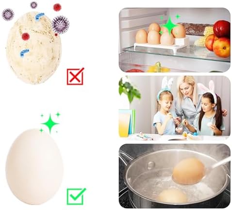 YUEYINGMG Egg Cleaner 2PCS Silicone Egg Brush with Bristles