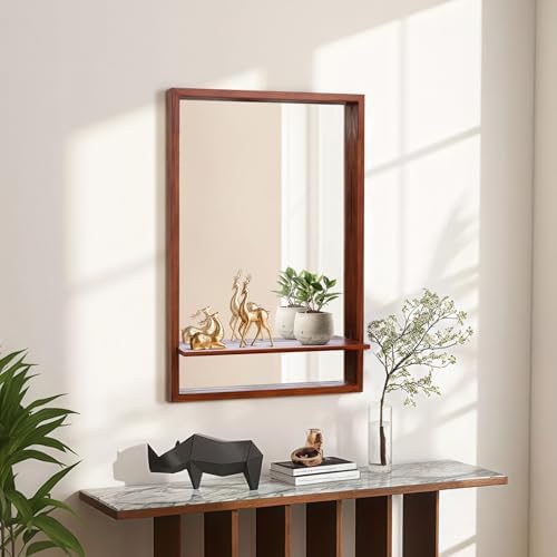 ULIKE 20x30 Inch Wall Mirror with Shelf