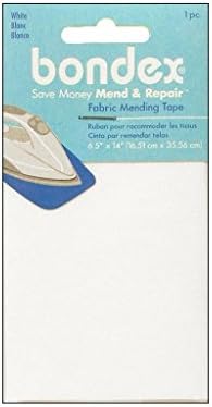 Wrights Iron-On Mending Fabric 6-12X14-White